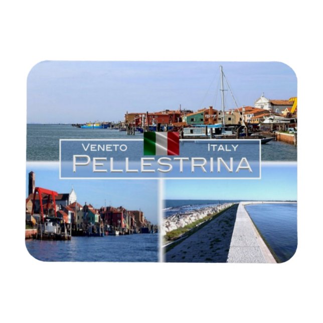 IT Italy - Pellestrina - Magnet (Horizontal)