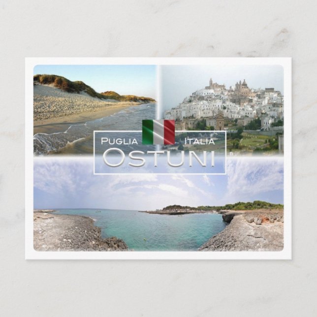 IT Italy - Puglia - Apulia - Ostuni - Postcard (Front)