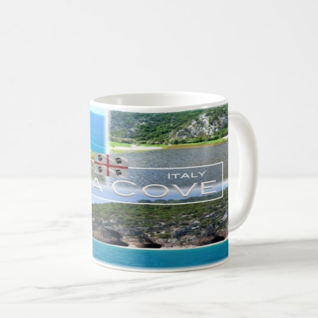 IT - Italy - Sardinia - Baunei - Cove Luna - Coffee Mug (Front Right)