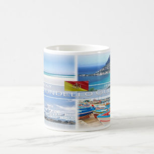 IT Italy -  Sicily - Mondello Gulf - Coffee Mug