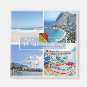 IT Italy # Sicily - Mondello Gulf - Magnet