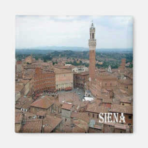IT - Italy - Siena - Panorama Magnet