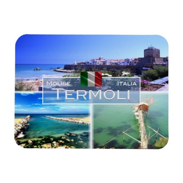 IT Italy - Termoli - Foce del torrente Sinarca  - Magnet (Horizontal)