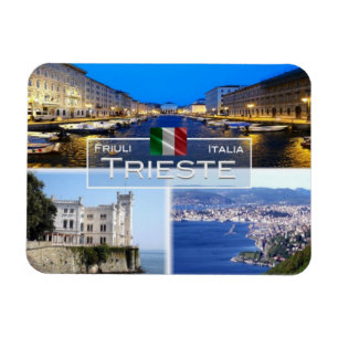 IT Italy - Trieste - Castello Miramare - Magnet