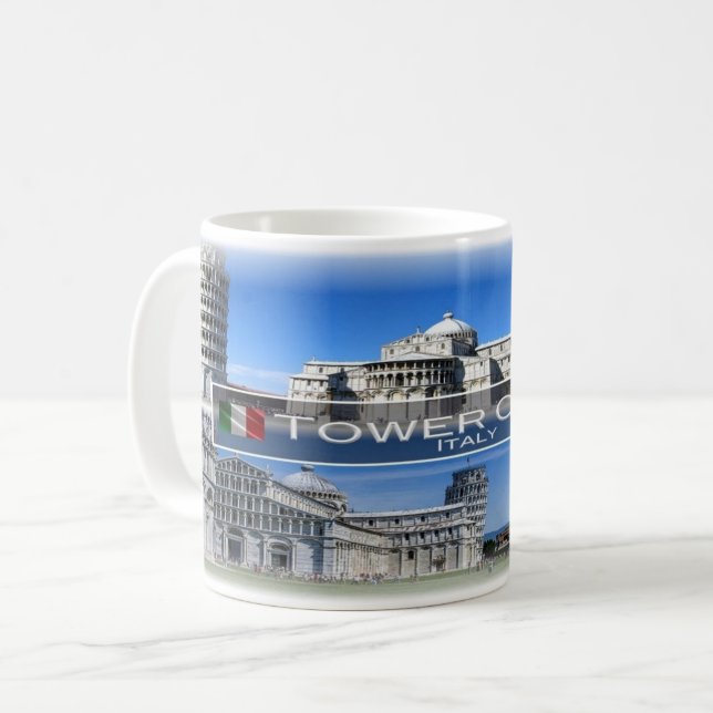 IT Italy - Tuscany - Tower Of Pisa - Coffee Mug (Front Left)