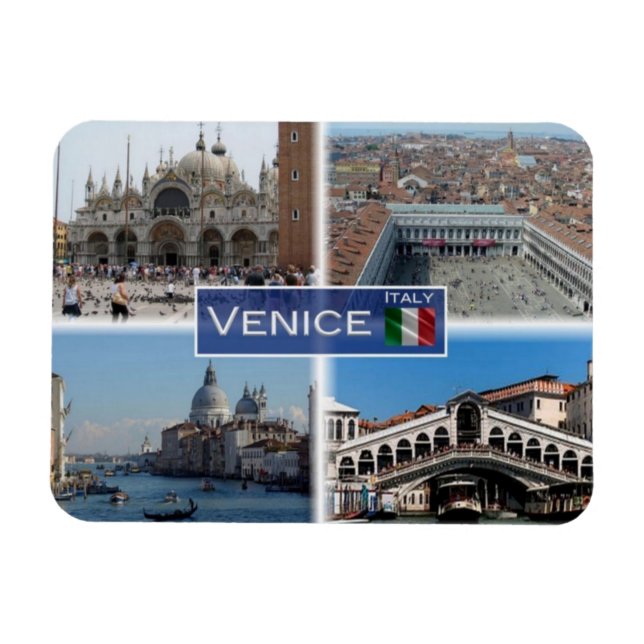 IT Italy - Venice - Gran Canal - Magnet (Horizontal)