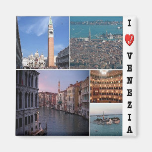 IT - Italy - Venice - I Love Magnet