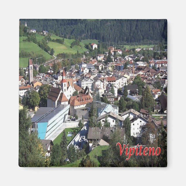 IT - Italy - Vipiteno - Panorama Magnet (Front)