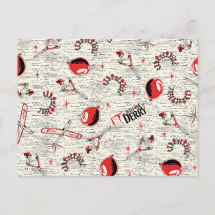 IT Kids Toys Pattern Postcard