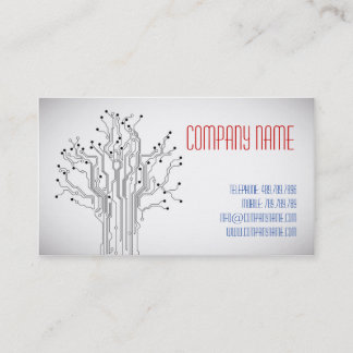 IT Manager Programer Engineer Computer Wide Business Card