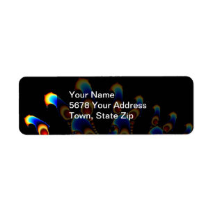 It - Mandelbrot Fractal Return Address Label