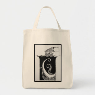 It may be invisible, but it's real. tote bag