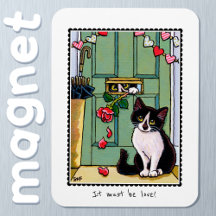 It must be love Cute Cat Custom Name
