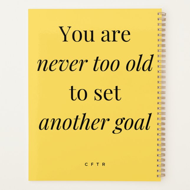 It never gets easier, you just get better planner (Back)