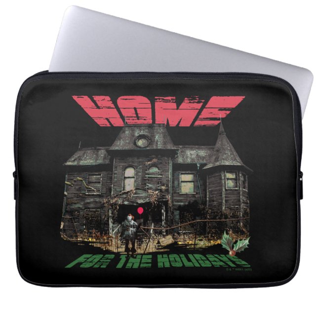 IT | Pennywise - Home for the Holidays Laptop Sleeve (Front)