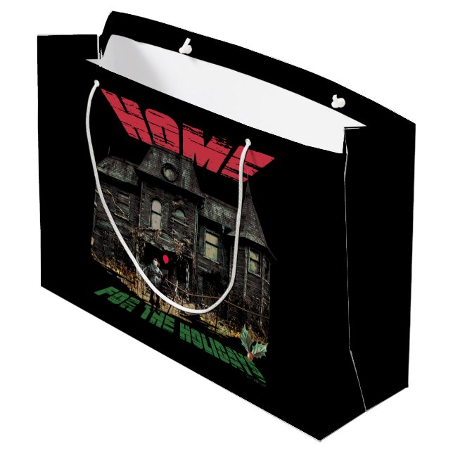 IT | Pennywise - Home for the Holidays Large Gift Bag (Back Angled)