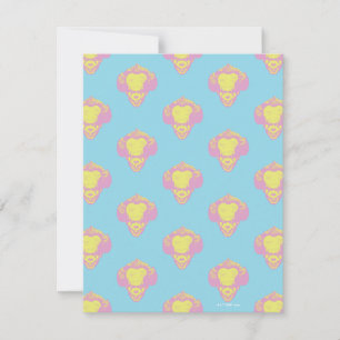 IT   Pennywise Pastel Head Pattern Card