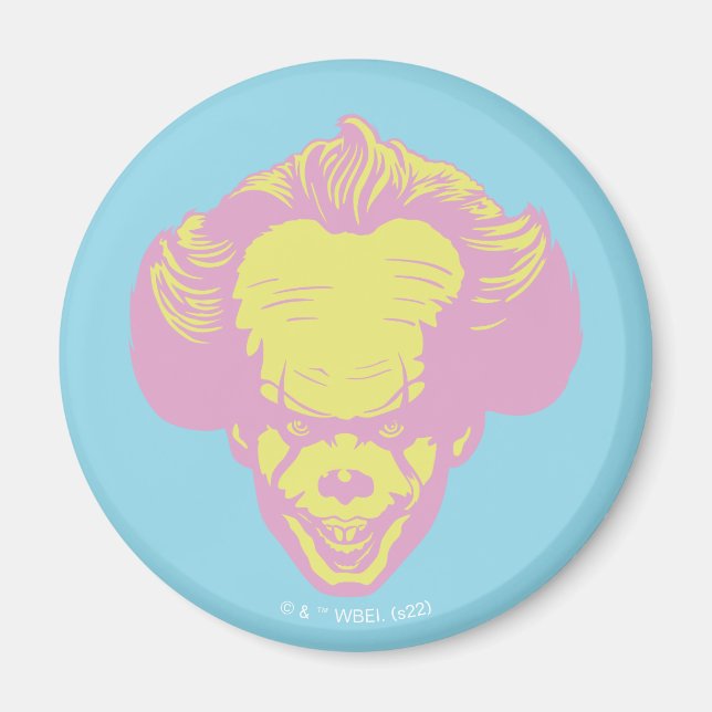 IT | Pennywise Pastel Head Pattern Magnet (Front)