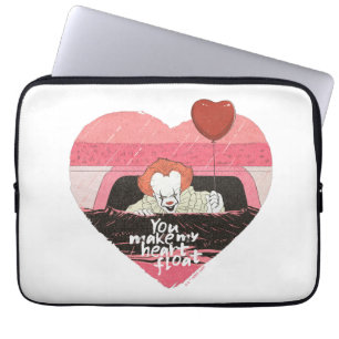 IT   Pennywise - You Make My Heart Float Laptop Sleeve
