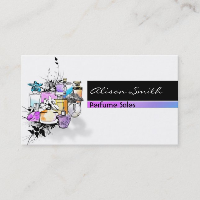 It perfumes Salts Business Card (Front)