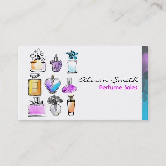 It perfumes Salts Business Card (Front)
