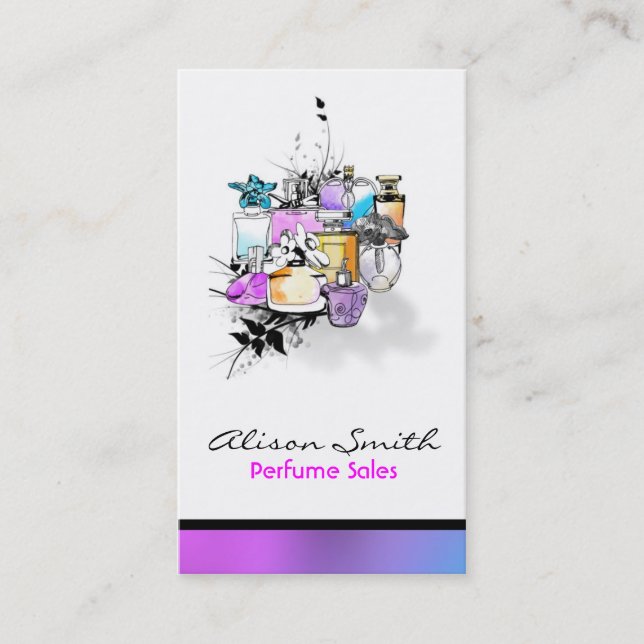 It perfumes Salts Business Card (Front)