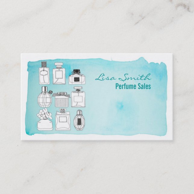 It perfumes Salts Business Card (Front)