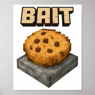It Pixel Cookie Trap Gamer  Poster