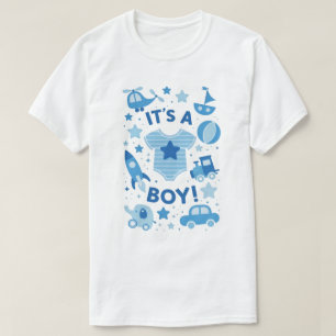 It’s a Boy – Modern Celebration Unisex T‑Shirt T-Shirt
