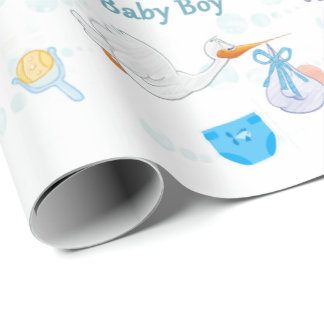 It’s a Boy – Personalised Baby Shower Wrapping Paper