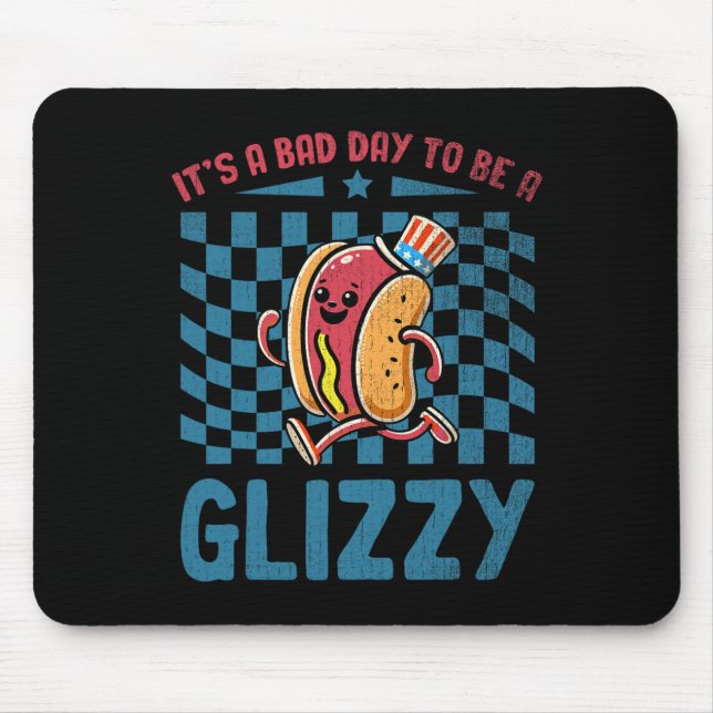 It’s A D Day To Be A Glizzy 4th Of July  Mouse Pad (Front)