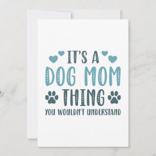 It’s A Dog Mum Thing Thank You Card