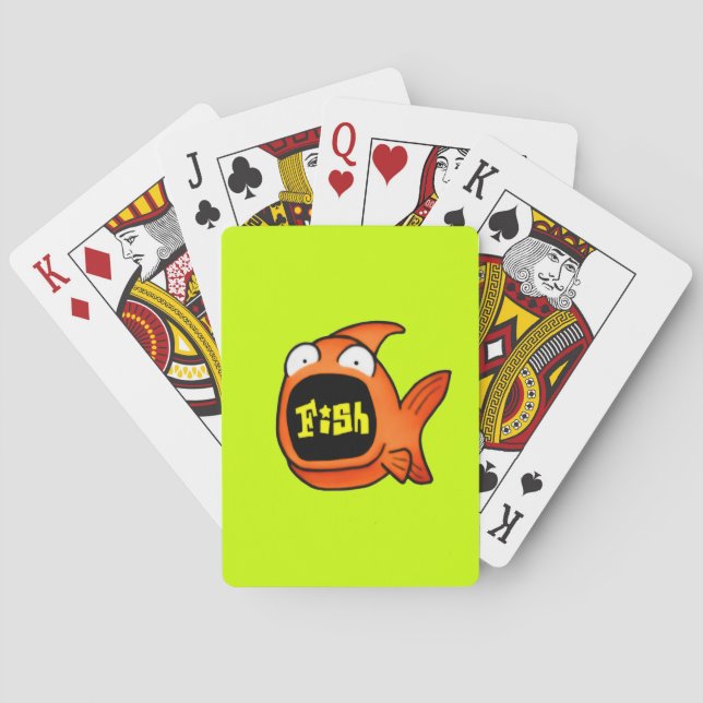 It’s A Fish Playing Cards (Back)