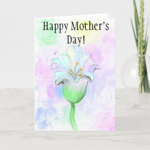 It’s a flower - I think!!  Mother’s Day Card