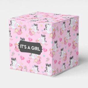 It’s a Girl Stork Baby Favour Box