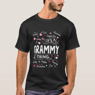 It s a Grammy Thing Funny Sayings Cute Grandma Mot T-Shirt