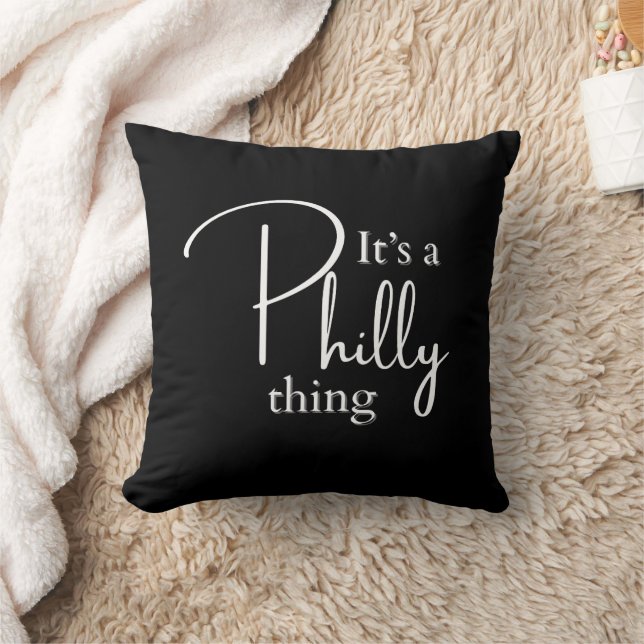 It’s a Philly Thing Philadelphia Slang  Cushion (Blanket)