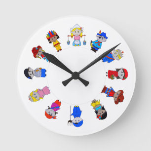 It s. a. small world round clock