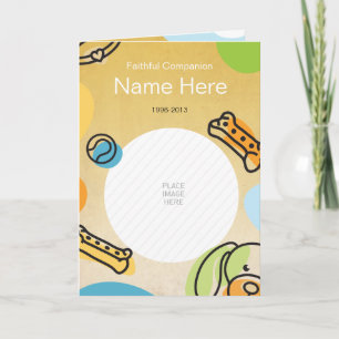 “It’s a Wonderful Life” Pet Sympathy Card for dog