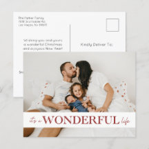 It’s A Wonderful Life Red Photo