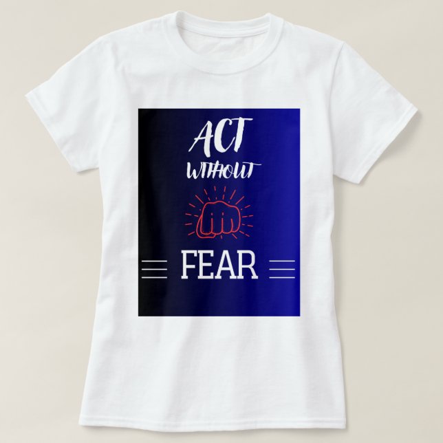 It`s about fear T-Shirt (Design Front)