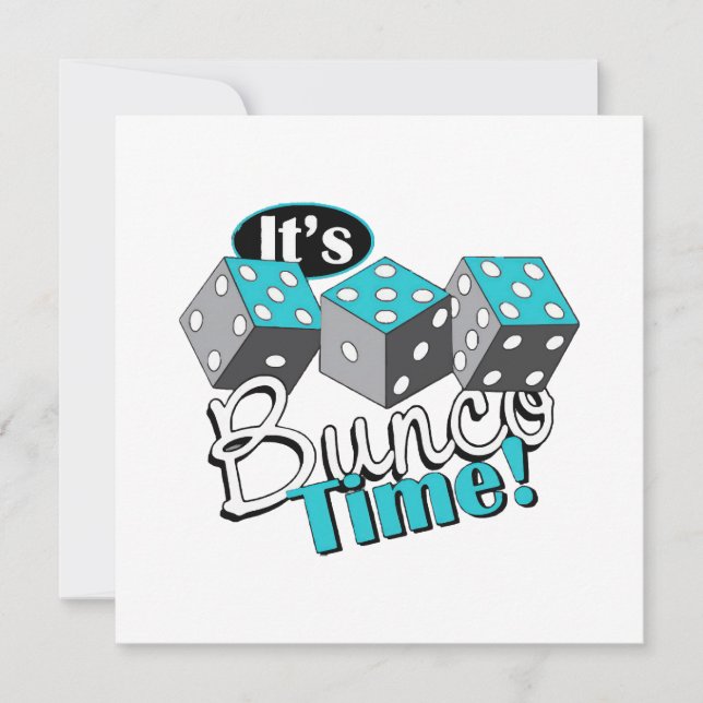 It s Bunco Time! Invitation (Front)