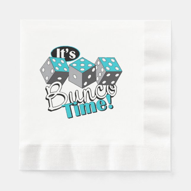 It s Bunco Time! Napkin (Front)