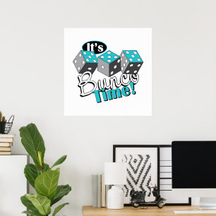 It s Bunco Time! Poster