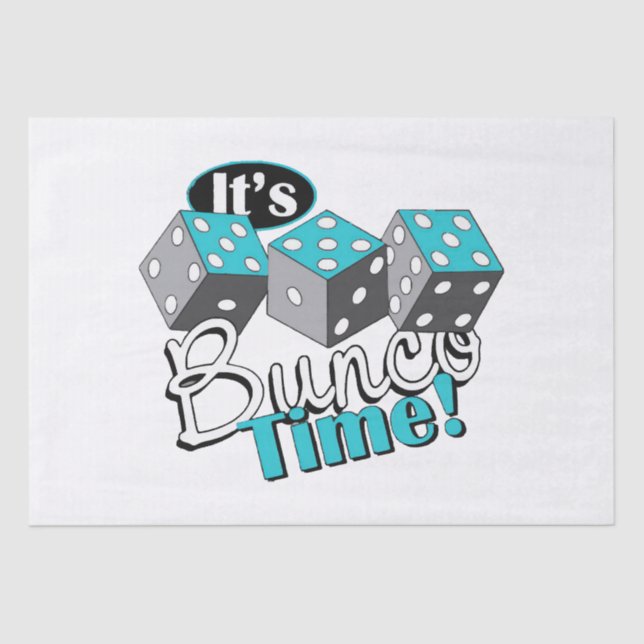 It s Bunco Time! Tissue Paper (Front)