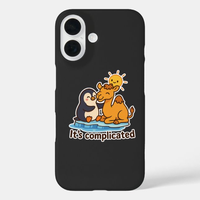 It’s Complicated iPhone Case (Back)