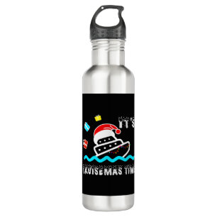 It s Cruisemas Time Christmas Shirt 710 Ml Water Bottle