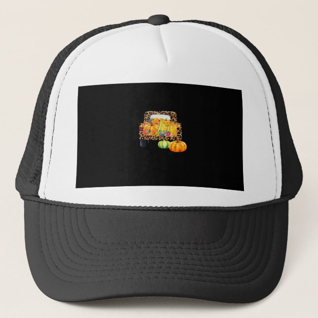 It’s Fall Y’all Autumn Costume Gift Creative Style Trucker Hat (Front)