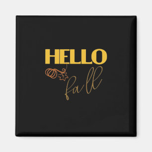 It’s Fall Y’all Autumn Leave Design Cute Pumpkin V Magnet