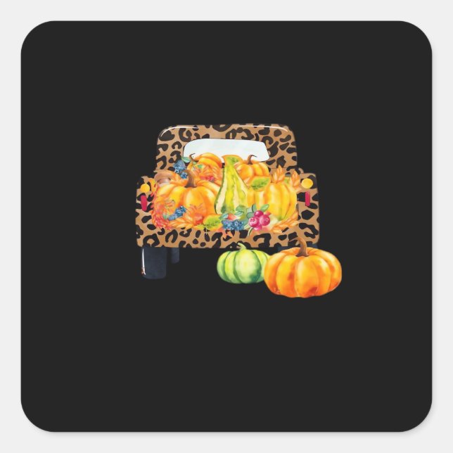 It’s Fall Y’all Autumn Season Costume Gift Creativ Square Sticker (Front)
